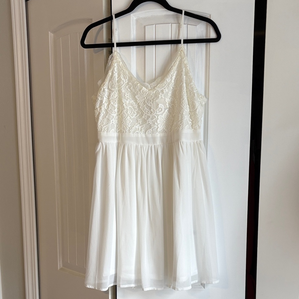 White Mini Dress